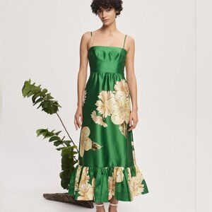 Alemais Sage midi dress is perfect for summer styling